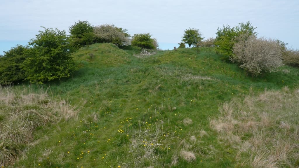 Egholm Slotsruin (Die Schlossruine bei Egholm)