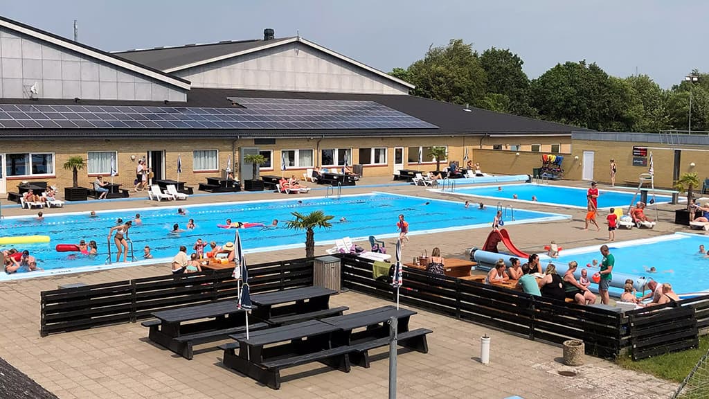 Friluftsbadet ved Aalestrup Idrætscenter