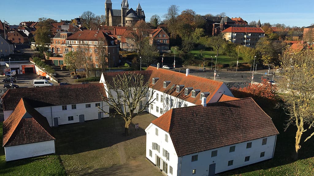 Viborg Kunsthal im Zentrum der Stadt Viborg